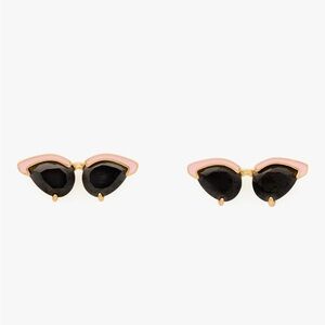 NWT! Kate Spade Out Of Office Sunglasses Stud Earrings
